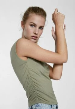 Stradivarius GATHERING - T-Shirt Basic - Khaki 9 Stradivarius GATHERING - T-Shirt Basic - Khaki -Stradivarius Deutschland Verkaufs-Shop cc19e36d88b9444c83b25a5c690e5318