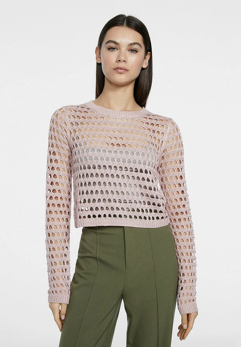 Stradivarius Strickpullover - Light Pink 1 Stradivarius Strickpullover - Light Pink