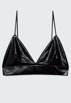 Stradivarius MIT LAMÉFÄDEN - Triangel BH - Metallic Black 11 Stradivarius MIT LAMÉFÄDEN - Triangel BH - Metallic Black -Stradivarius Deutschland Verkaufs-Shop cf8dd74615cc42b089a241cd3f890f4f