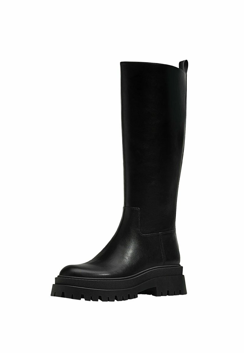 Stradivarius Plateaustiefel - Black 2 Stradivarius Plateaustiefel - Black – Bild 2