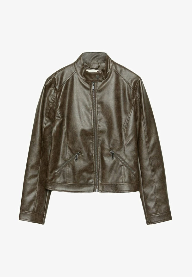 Stradivarius FADED - Kunstlederjacke - Camel 5 Stradivarius FADED - Kunstlederjacke - Camel – Bild 5