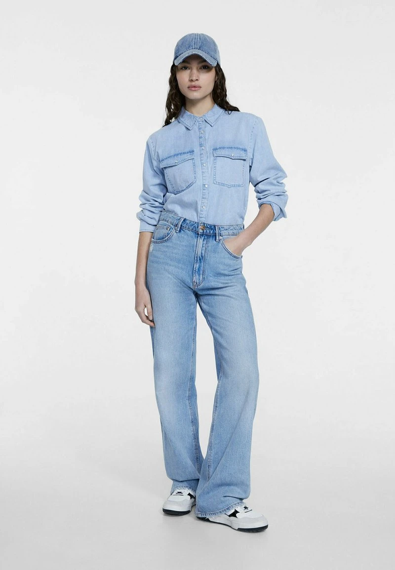 Stradivarius Cap - Light Blue 1 Stradivarius Cap - Light Blue