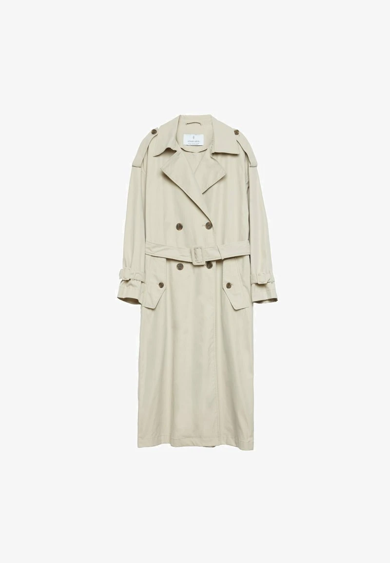 Stradivarius OVERSIZE - Trenchcoat - Stone 5 Stradivarius OVERSIZE - Trenchcoat - Stone – Bild 5