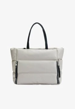 Stradivarius GESTEPPTE - Handtasche - Off White -Stradivarius Deutschland Verkaufs-Shop d1be32a004644fa6896206c773328597