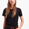 Stradivarius T-Shirt Basic - Black