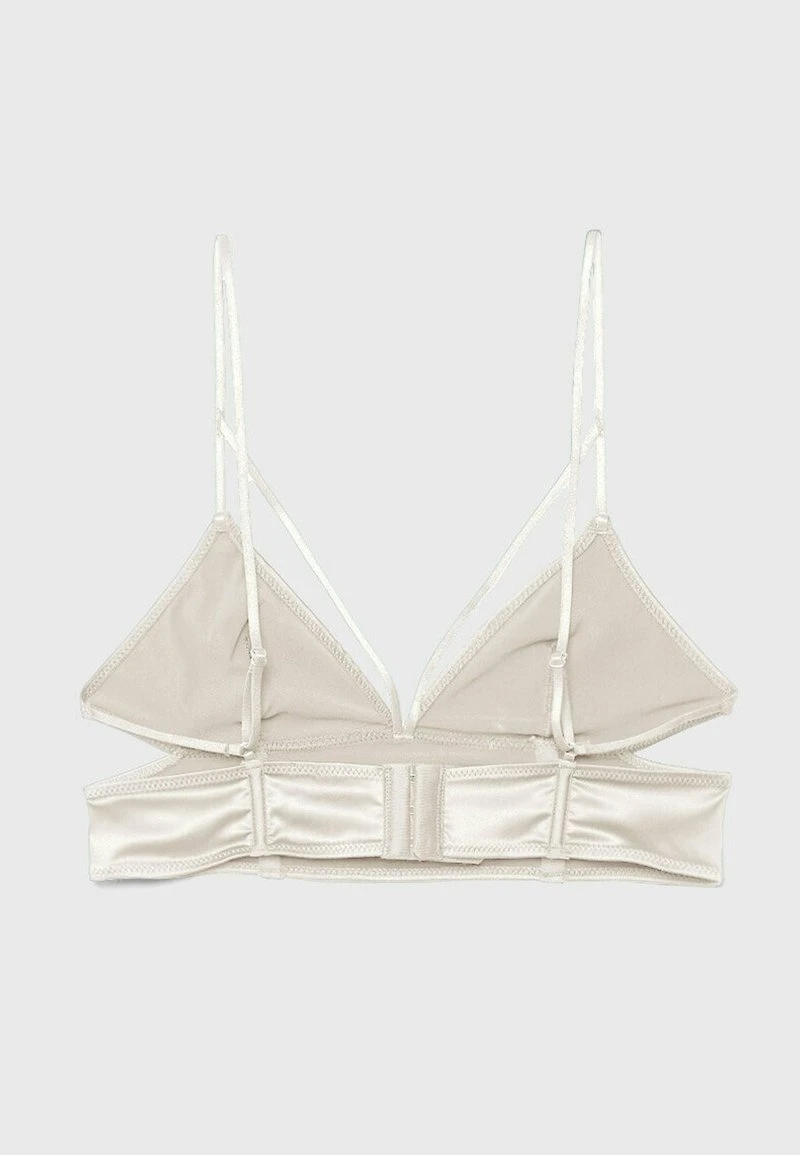 Stradivarius AUS IN DREIECKSFORM - Triangel BH - Off White 6 Stradivarius AUS IN DREIECKSFORM - Triangel BH - Off White – Bild 6