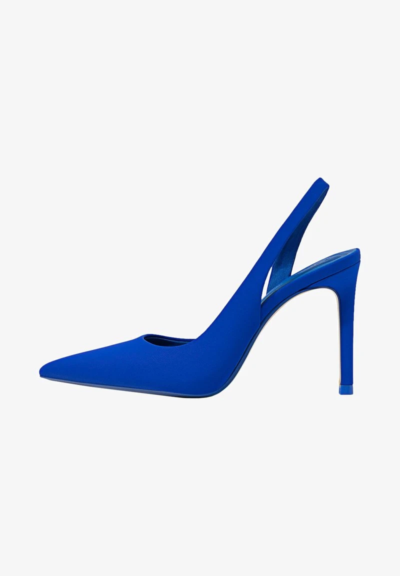 Stradivarius SLINGBACK - High Heel Pumps - Dark Blue 2 Stradivarius SLINGBACK - High Heel Pumps - Dark Blue – Bild 2