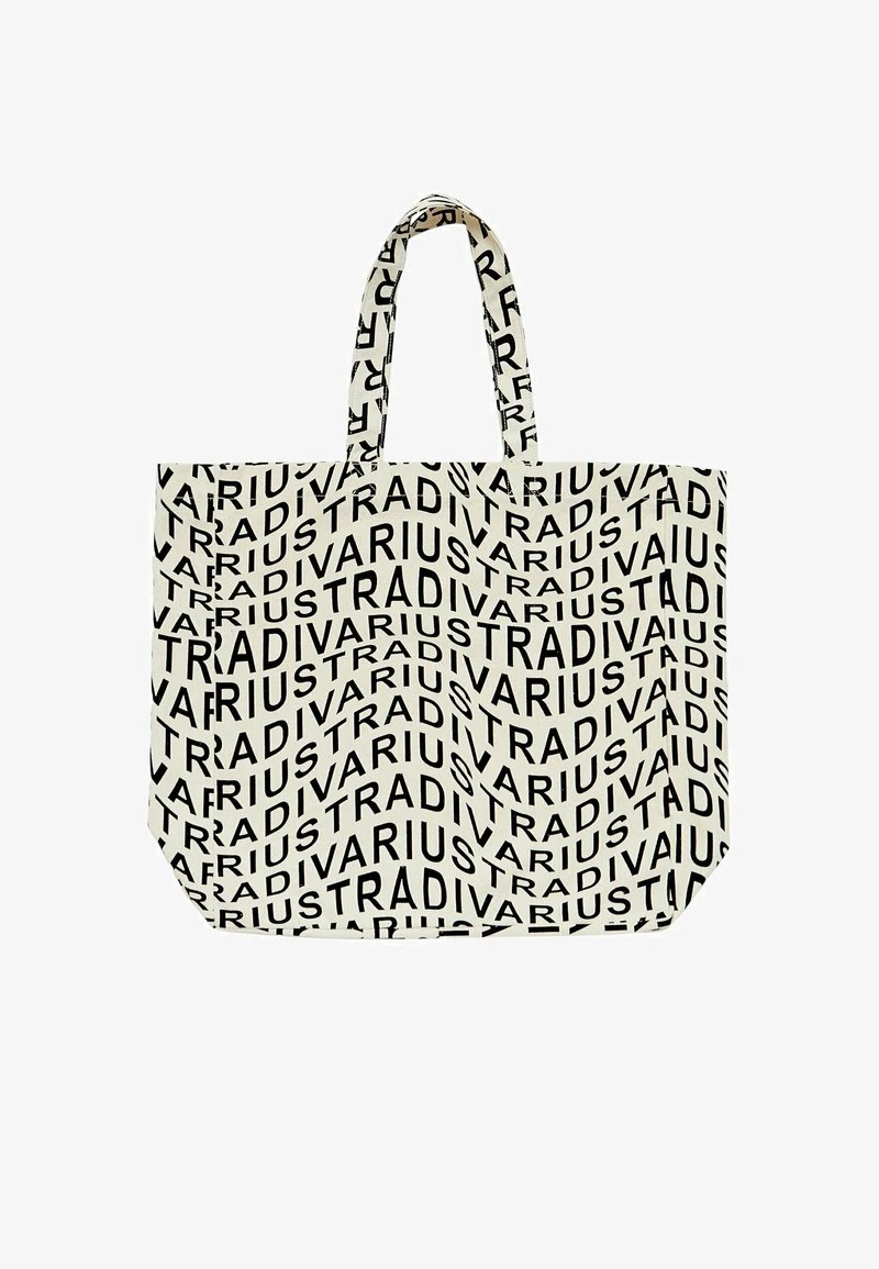 Stradivarius IT - Shopping Bag - Off White 3 Stradivarius IT - Shopping Bag - Off White – Bild 3