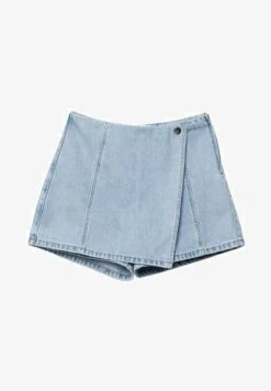 Stradivarius Jeans Shorts - Light-blue Denim -Stradivarius Deutschland Verkaufs-Shop d753ef87cfd2467884301977ae2f74b9