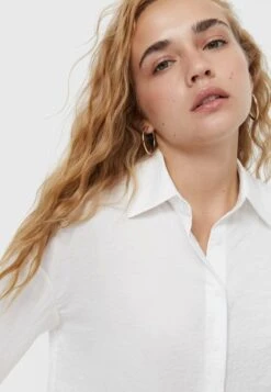 Stradivarius Hemdbluse - White 9 Stradivarius Hemdbluse - White -Stradivarius Deutschland Verkaufs-Shop d762f58a973b49bcaafcd78ae3cbe747