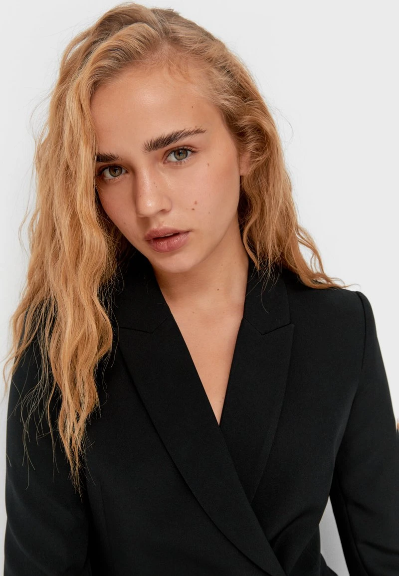 Stradivarius Kurzmantel - Black 4 Stradivarius Kurzmantel - Black – Bild 4