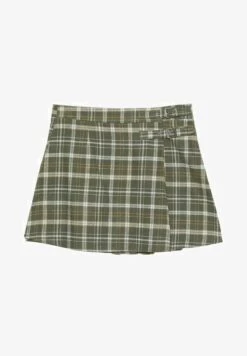 Stradivarius KARIERTER - Wickelrock - Mottled Green 10 Stradivarius KARIERTER - Wickelrock - Mottled Green -Stradivarius Deutschland Verkaufs-Shop d9000955279e4b15aca6118f4a57566d