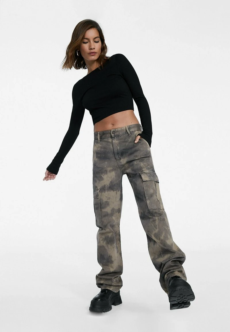 Stradivarius SEAMLESS WITH LOW-CUT BACK - Langarmshirt - Black 2 Stradivarius SEAMLESS WITH LOW-CUT BACK - Langarmshirt - Black – Bild 2