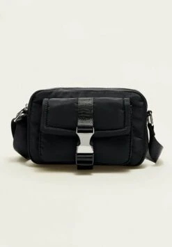 Stradivarius FABRIC WITH BUCKLE - Umhängetasche - Black 11 Stradivarius FABRIC WITH BUCKLE - Umhängetasche - Black -Stradivarius Deutschland Verkaufs-Shop dbdff996a8634245bde9c9d5859aeb1c