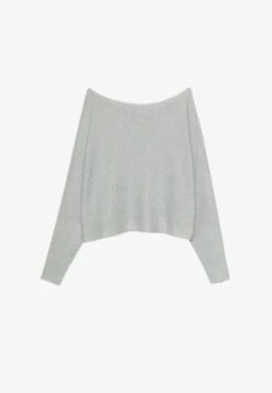 Stradivarius MIT BATEAU-AUSSCHNITT - Strickpullover - Grey 10 Stradivarius MIT BATEAU-AUSSCHNITT - Strickpullover - Grey -Stradivarius Deutschland Verkaufs-Shop dc08a15af5f0486384aeaf3a4fbf6799