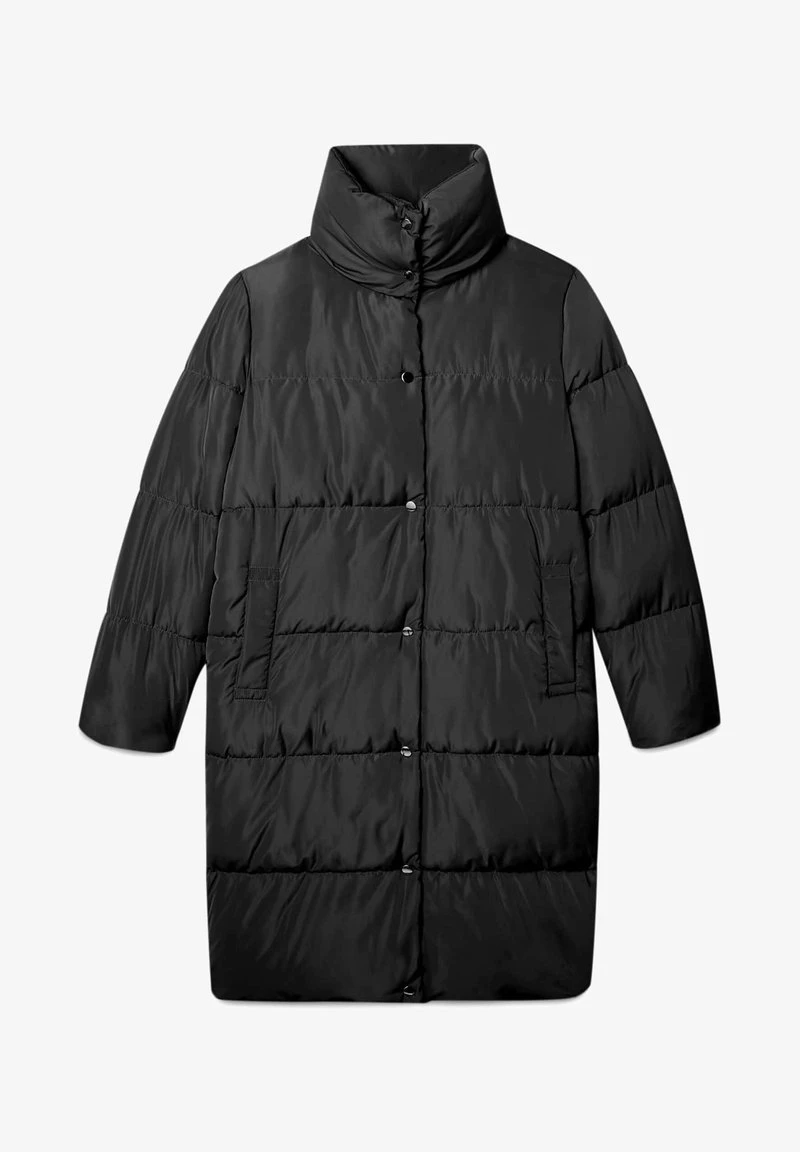 Stradivarius Wintermantel - Black 5 Stradivarius Wintermantel - Black – Bild 5
