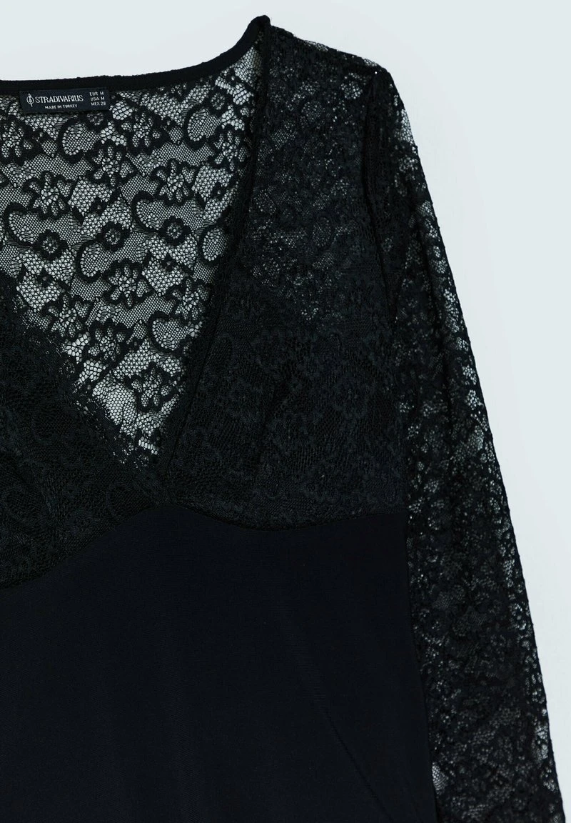 Stradivarius Langarmshirt - Black 6 Stradivarius Langarmshirt - Black – Bild 6