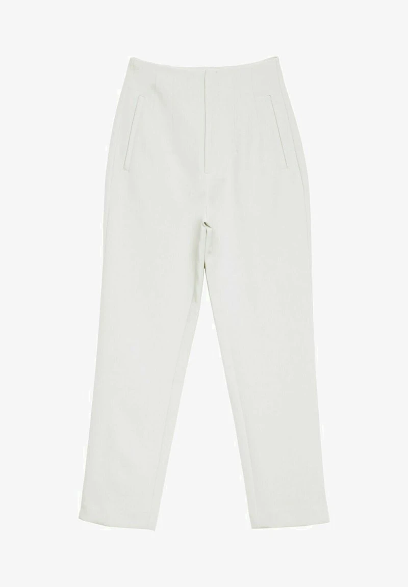 Stradivarius ELEGANTE - Stoffhose - Off White 5 Stradivarius ELEGANTE - Stoffhose - Off White – Bild 5