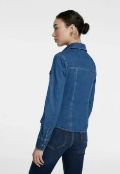 Stradivarius Hemdbluse - Dark Blue Denim -Stradivarius Deutschland Verkaufs-Shop ded11f64548546578a528f0d5ccbfdf6