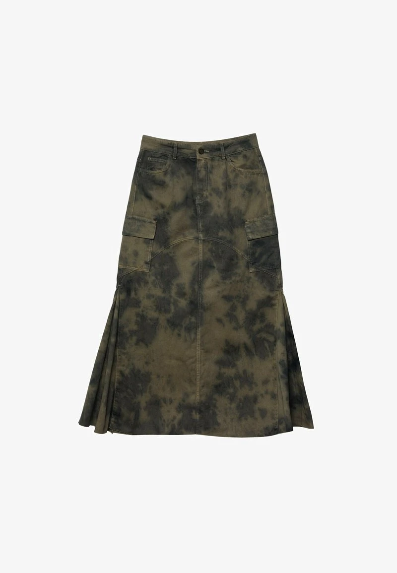 Stradivarius LONG TIE-DYE - Maxirock - Light Brown 5 Stradivarius LONG TIE-DYE - Maxirock - Light Brown – Bild 5