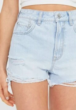 Stradivarius MIT RISSEN - Jeans Shorts - Light Blue 9 Stradivarius MIT RISSEN - Jeans Shorts - Light Blue -Stradivarius Deutschland Verkaufs-Shop e138d477b68f4995b317415d555d8682
