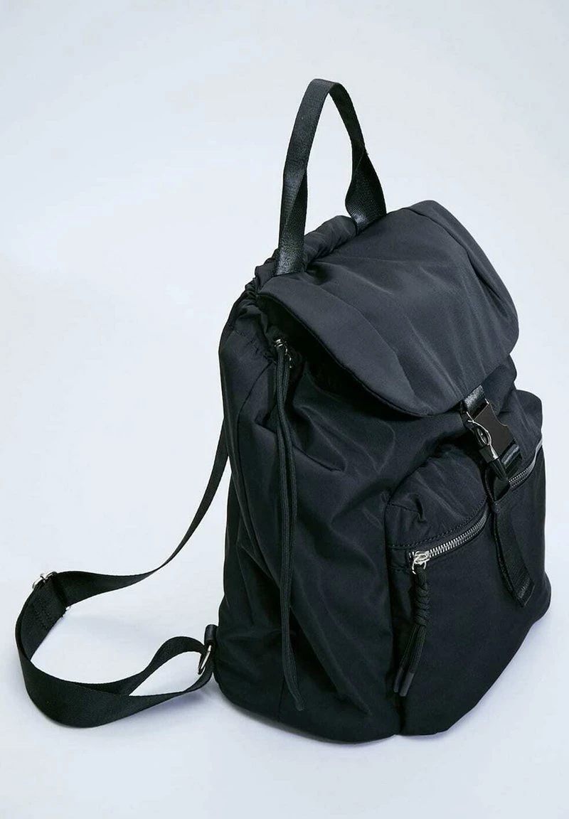 Stradivarius WANDELBARER - Tagesrucksack - Black 4 Stradivarius WANDELBARER - Tagesrucksack - Black – Bild 4