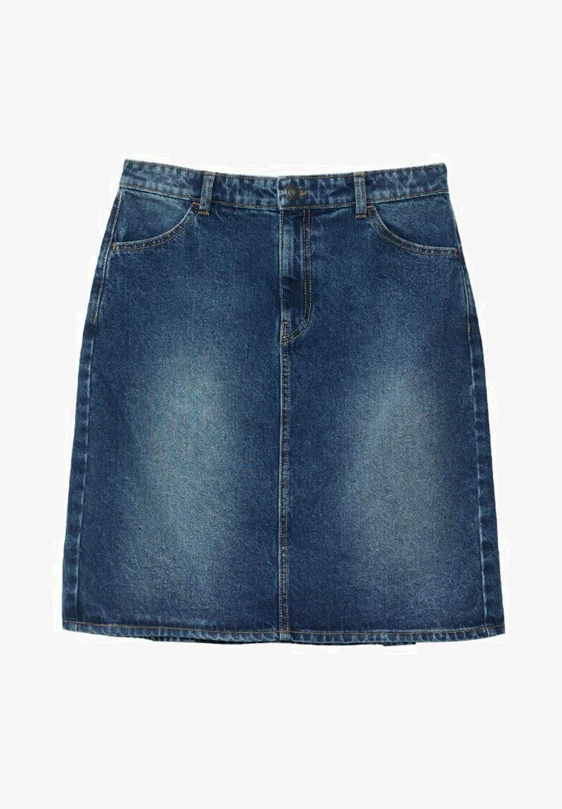Stradivarius GODET - A-Linien-Rock - Stone Blue Denim 5 Stradivarius GODET - A-Linien-Rock - Stone Blue Denim – Bild 5