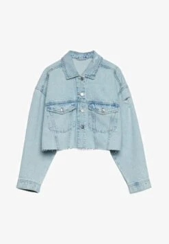 Stradivarius KURZE - Jeansjacke - Neon Blue -Stradivarius Deutschland Verkaufs-Shop e3fa3aa0a0474c39a82da29187747d9a