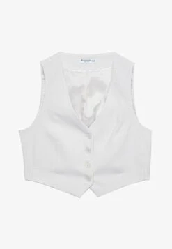 Stradivarius KURZE BASIC - Weste - White 10 Stradivarius KURZE BASIC - Weste - White -Stradivarius Deutschland Verkaufs-Shop e4959a9a64c943efb1eabffd8c4f3f38