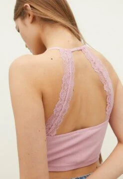 Stradivarius SEAMLESS WITH BLONDE STRAPS - Top - Light Pink 9 Stradivarius SEAMLESS WITH BLONDE STRAPS - Top - Light Pink -Stradivarius Deutschland Verkaufs-Shop e56d23ea2d6843a7ad31d574b69c6cbd