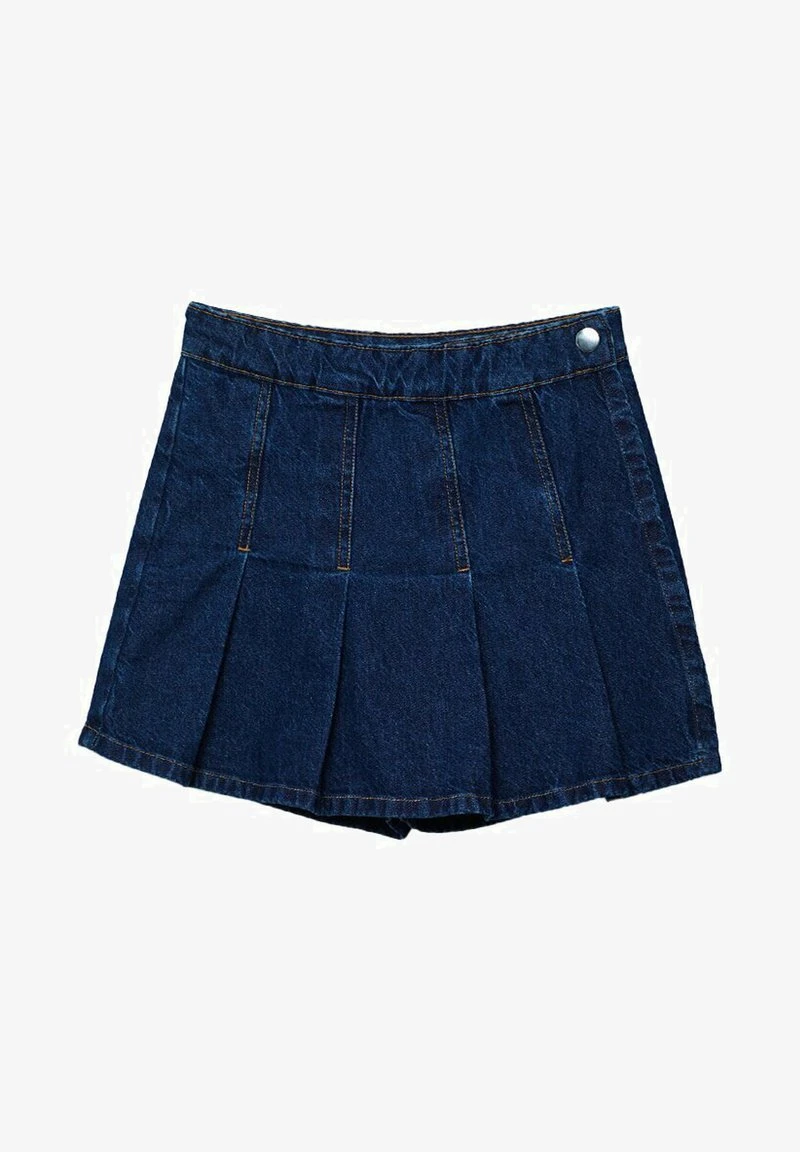 Stradivarius FALTENSKORT - Faltenrock - Royal Blue 5 Stradivarius FALTENSKORT - Faltenrock - Royal Blue – Bild 5