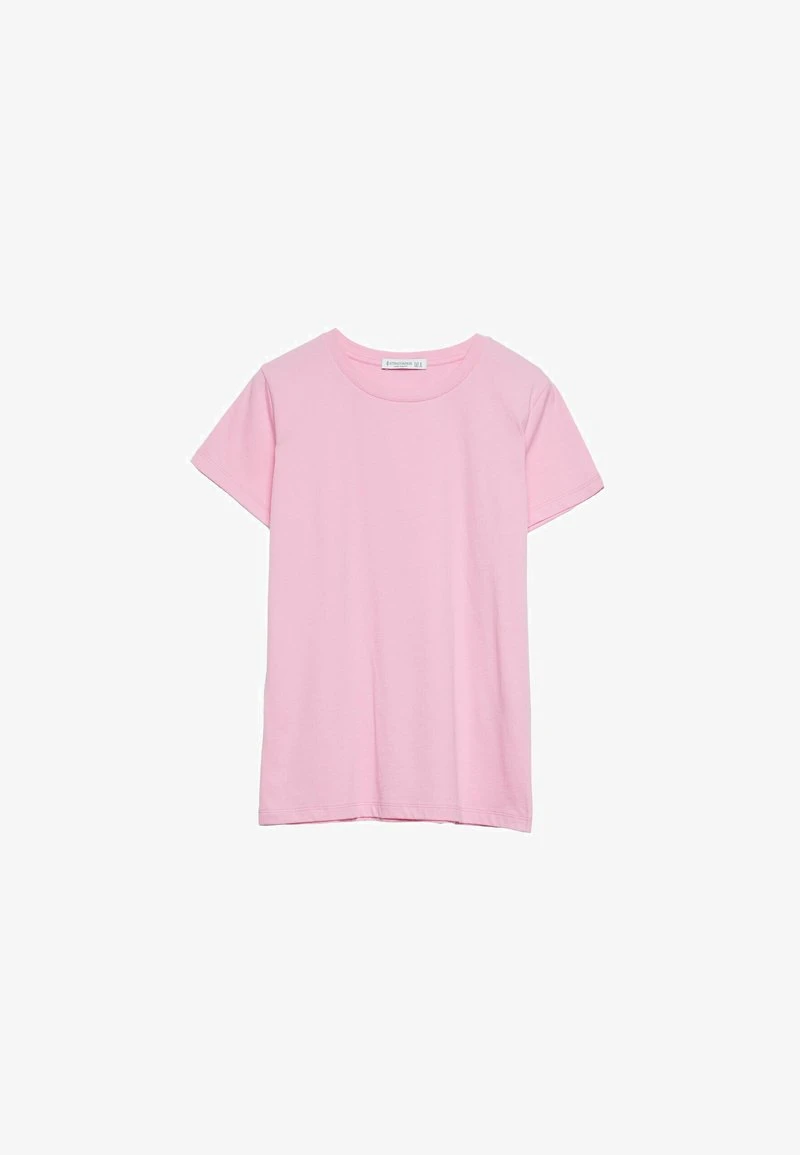 Stradivarius T-Shirt Basic - Pink 5 Stradivarius T-Shirt Basic - Pink – Bild 5