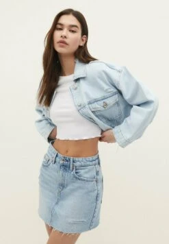 Stradivarius A-Linien-Rock - Blue Denim -Stradivarius Deutschland Verkaufs-Shop e8101d436edf4c52854b066146c3cb30