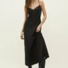 Stradivarius Maxikleid - Black
