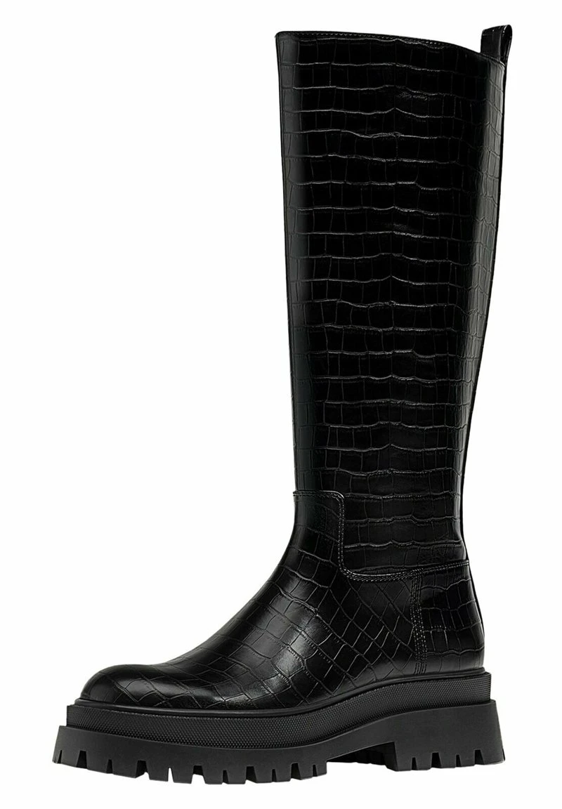 Stradivarius MIT PROFIL - Stiefel - Black 6 Stradivarius MIT PROFIL - Stiefel - Black – Bild 6