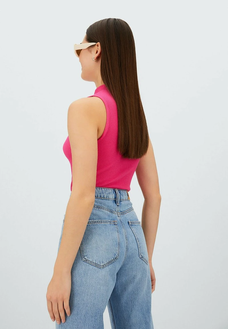 Stradivarius Top - Neon Pink 3 Stradivarius Top - Neon Pink – Bild 3