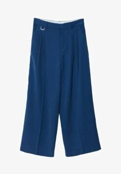 Stradivarius SMART WITH PLEATS - Stoffhose - Blue -Stradivarius Deutschland Verkaufs-Shop e9d92c3eb9bb4ed28c7cf507d9c11ddc