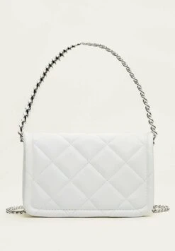 Stradivarius MIT DOPPELTER TRAGEKETTE - Umhängetasche - White 11 Stradivarius MIT DOPPELTER TRAGEKETTE - Umhängetasche - White -Stradivarius Deutschland Verkaufs-Shop ea942affd6124254bbd1d97d20dfeb57