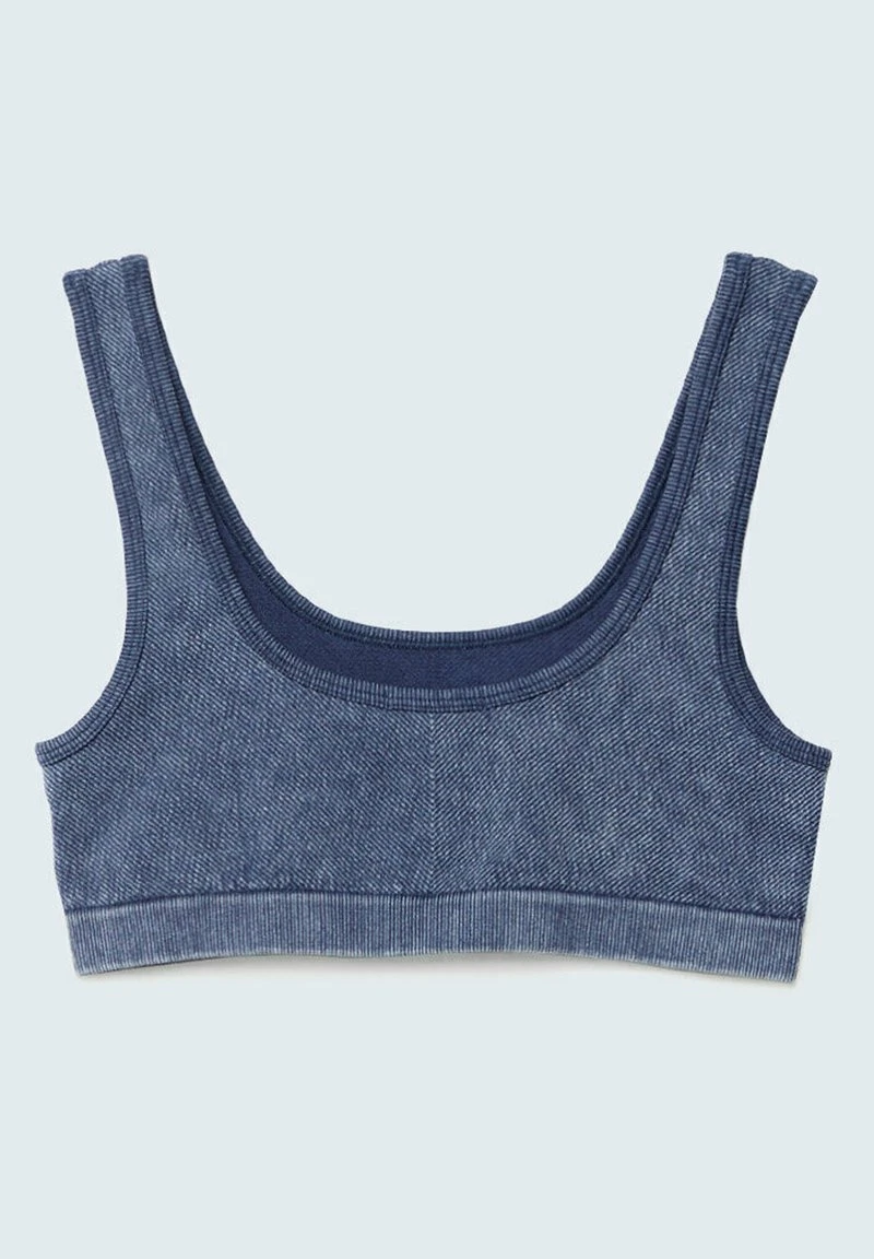 Stradivarius SEAMLESS FADED-EFFECT - Bustier - Grey 6 Stradivarius SEAMLESS FADED-EFFECT - Bustier - Grey – Bild 6