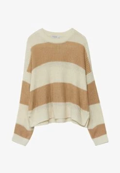 Stradivarius MIT STREIFEN - Strickpullover - Beige 10 Stradivarius MIT STREIFEN - Strickpullover - Beige -Stradivarius Deutschland Verkaufs-Shop ed2b17f9e8aa467da5aa9c3556d95540