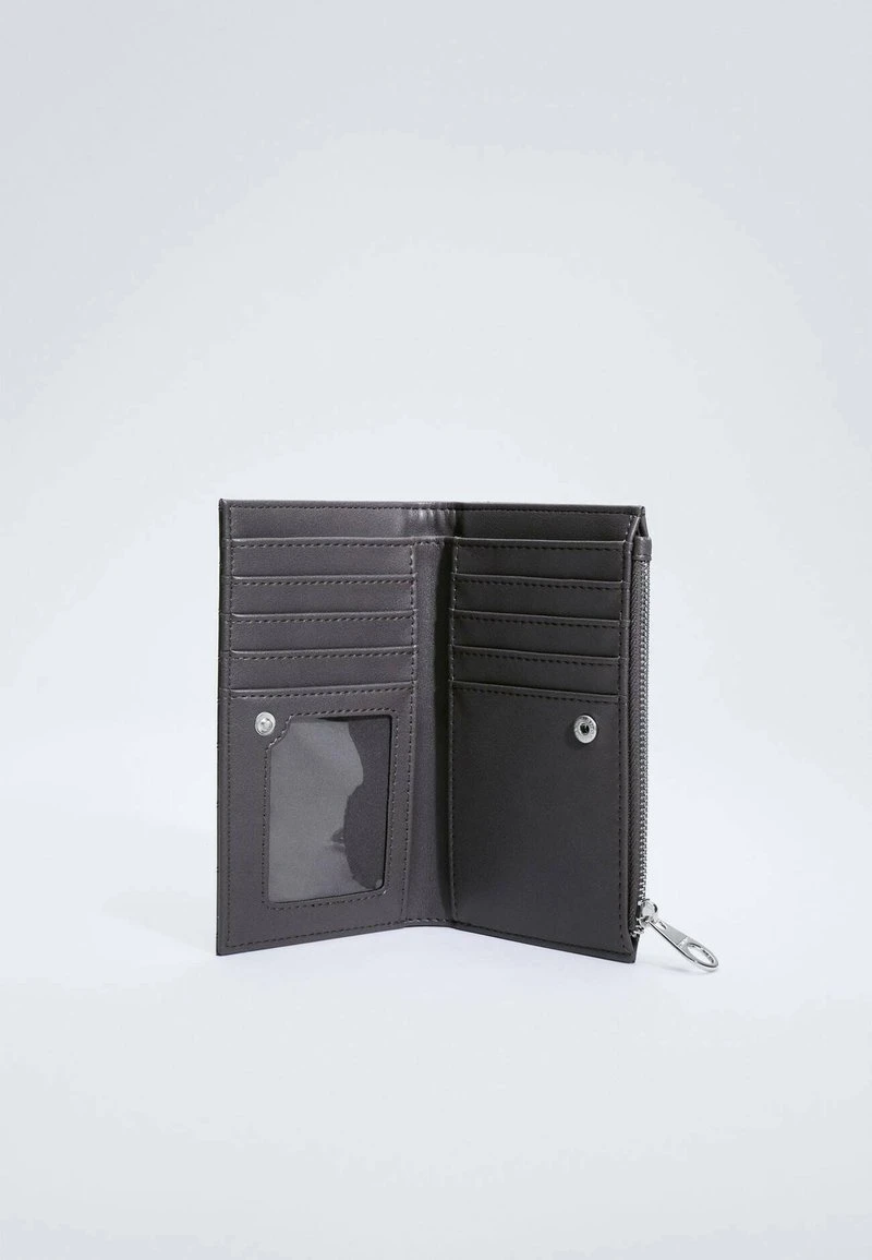 Stradivarius BASIC MIT KROKOPRÄGUNG - Geldbörse - Dark Grey 3 Stradivarius BASIC MIT KROKOPRÄGUNG - Geldbörse - Dark Grey – Bild 3