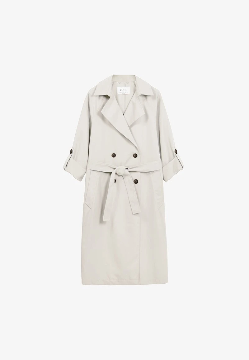 Stradivarius Trenchcoat - Beige 5 Stradivarius Trenchcoat - Beige – Bild 5