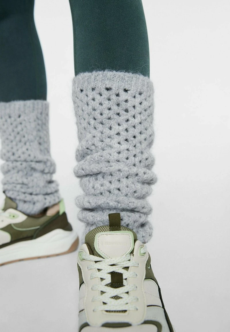 Stradivarius OPENWORK - Stulpen - Silver 2 Stradivarius OPENWORK - Stulpen - Silver – Bild 2