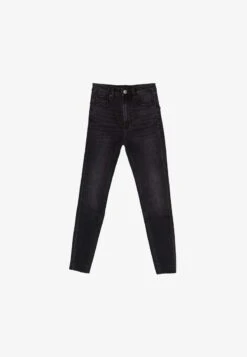 Stradivarius PUSH-UP - Jeans Skinny Fit - Black Denim 10 Stradivarius PUSH-UP - Jeans Skinny Fit - Black Denim -Stradivarius Deutschland Verkaufs-Shop f0fbbd19ef2a4300ba5d0ec082ec8153