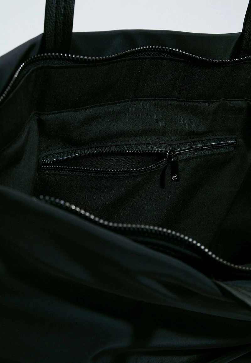 Stradivarius BASIC - Shopping Bag - Metallic Black 5 Stradivarius BASIC - Shopping Bag - Metallic Black – Bild 5