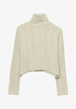 Stradivarius CROPPED MIT ZOPFMUSTER - Strickpullover - Off White -Stradivarius Deutschland Verkaufs-Shop f3432879eda5415eb81e9905d24d7639