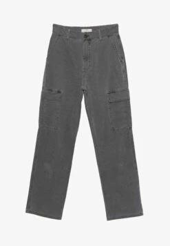 Stradivarius STRAIGHT FIT - Cargohose - Dark Grey 10 Stradivarius STRAIGHT FIT - Cargohose - Dark Grey -Stradivarius Deutschland Verkaufs-Shop f4c8149a0ff14b9dae8d31fa753580c2