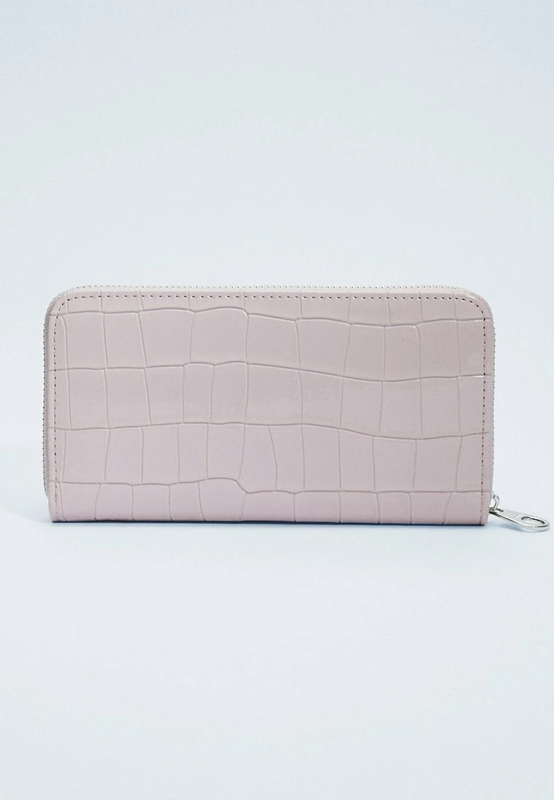 Stradivarius MIT KROKOPRÄGUNG UND REISSVERSCHLUSS - Geldbörse - Light Pink 2 Stradivarius MIT KROKOPRÄGUNG UND REISSVERSCHLUSS - Geldbörse - Light Pink – Bild 2