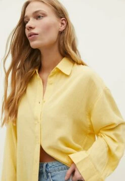 Stradivarius DAILY - Hemdbluse - Yellow 9 Stradivarius DAILY - Hemdbluse - Yellow -Stradivarius Deutschland Verkaufs-Shop f58f4838c01d400ea4ddcf6ea755f082