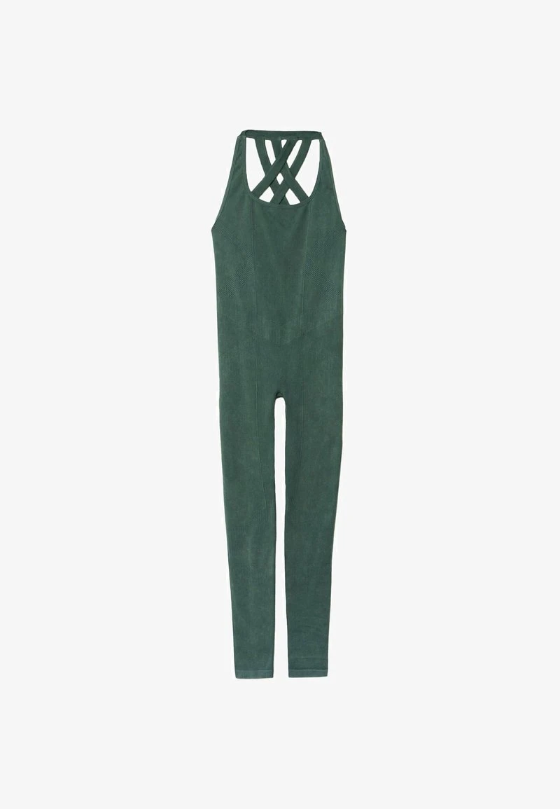 Stradivarius SEAMLESS - Jumpsuit - Mottled Green 5 Stradivarius SEAMLESS - Jumpsuit - Mottled Green – Bild 5